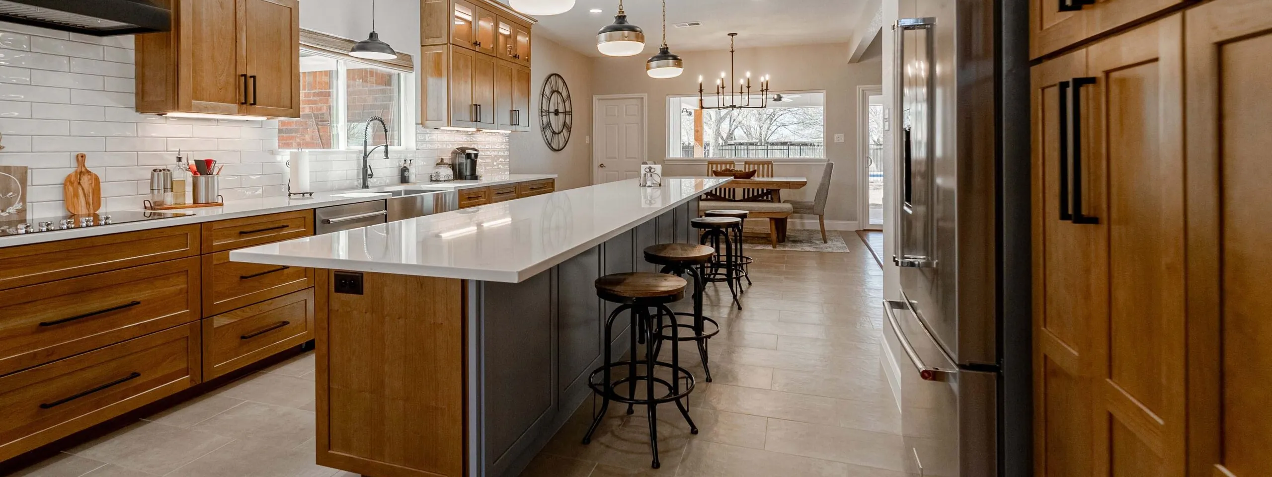 Contemporary Transitional Kitchen Remodel by The Rockaway Company project photo 3
