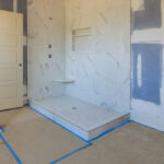 Renovation,Construction,Of,Master,Bathroom,With,New,Under,Construction,Bathroom