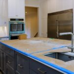 Renovation,Work,Is,In,Progress,In,Modern,Kitchen,Featuring,Exposed
