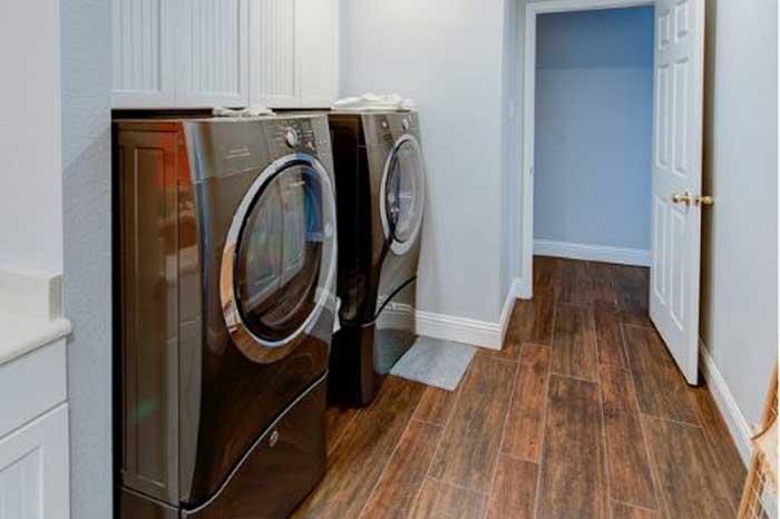 Laundry Room Remodel in a Fort Worth Home